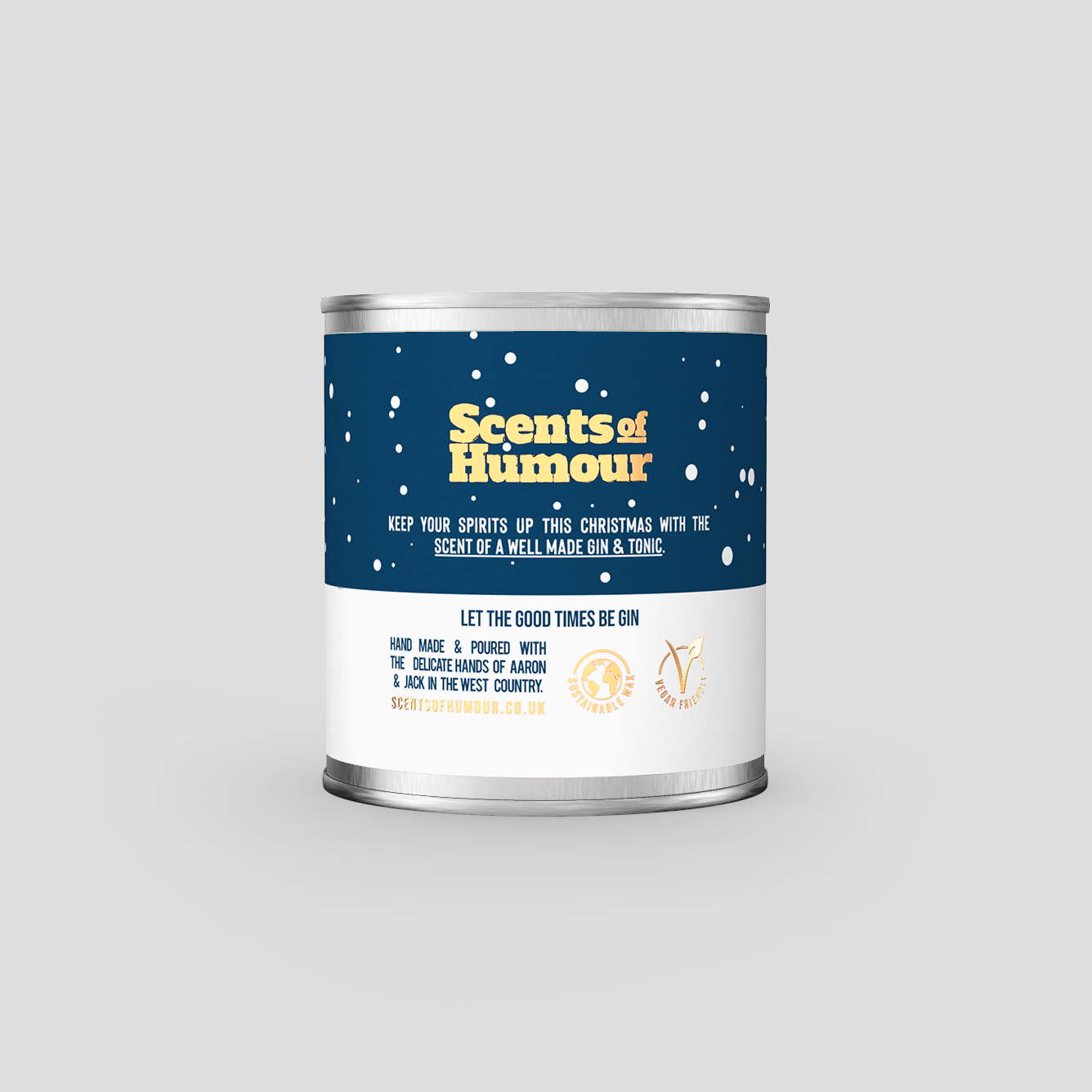 Gingle Bells - Gin & Tonic Scented Candle