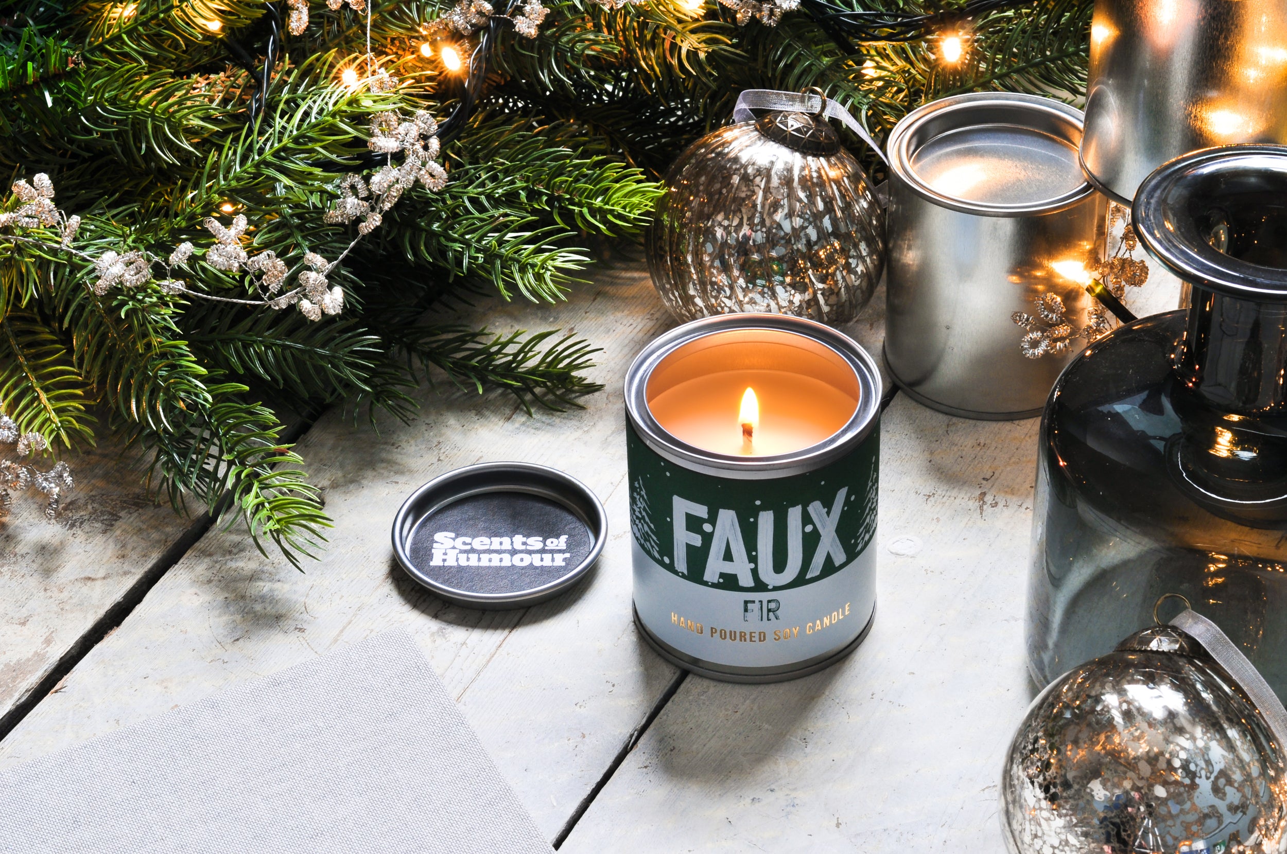 Faux Fir - Christmas Tree Scented Candle